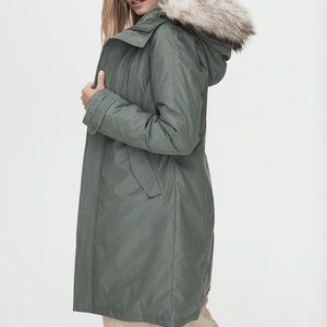 Aritzia TNA Summit Parka mid-length